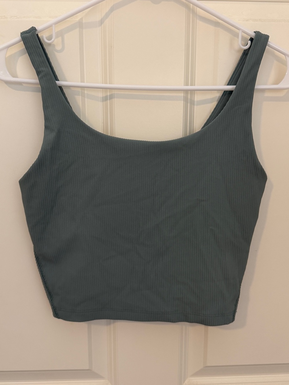 Old Navy Light Support PowerSoft Longline Sports Bra Green M